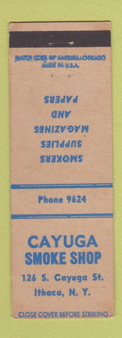 Matchbook Cover - Cayuga Smoke Shop Ithaca NY