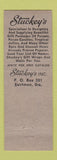 Matchbook Cover - Stuckey's Pecan Candies Eastman GA