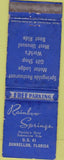 Matchbook Cover - Rainbow Springs Dunnellon FL WEAR
