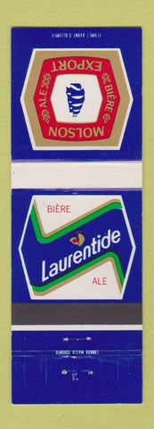 Matchbook Cover - Molson Export Beer Laurentide