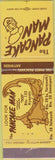Matchbook Cover - Pancake Man Yarmouth Falmouth Dennisport
