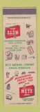 Matchbook Cover - Metz Beer Omaha NE