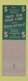 Matchbook Cover - HF Ohde Insurance Austin MN low phone #