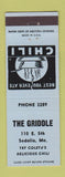 Matchbook Cover - The Griddle Sealia MO low phone #
