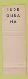 Matchbook Cover - The Griddle Sealia MO low phone #