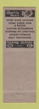 Matchbook Cover - Lange's Market Locker Mayville WI low phone #
