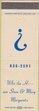 Matchbook Cover - Royal Tustin Cleaners Tustin CA