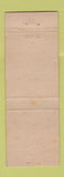 Matchbook Cover - Cliff House Restaurant Barstow CA low phone # El Rancho