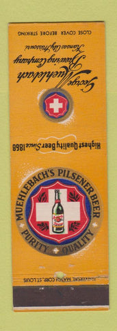 Matchbook Cover - Muehlebach's Beer Kansas City MO