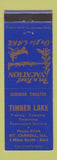 Matchbook Cover - Timber Lake Mount Carroll IL