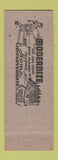 Matchbook Cover - United Construction La Porte IN low phone #