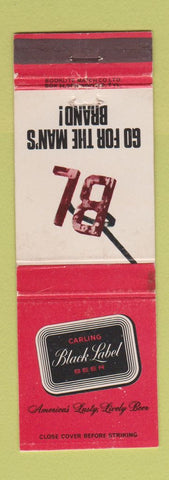 Matchbook Cover - Carling Beer New Zealand WEAR