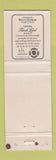 Matchbook Cover - Carling Beer New Zealand WEAR