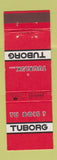 Matchbook Cover - Tuborg Beer Belgium WEAR