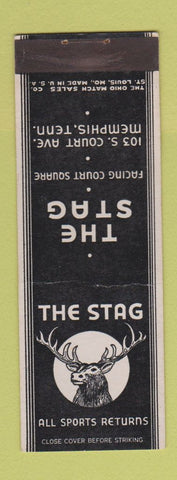 Matchbook Cover - The Stag Memphis TN