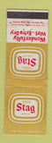 Matchbook Cover - Stag Beer Carling