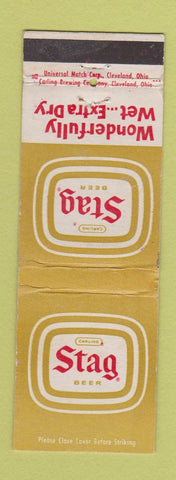 Matchbook Cover - Stag Beer Carling
