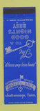 Matchbook Cover - Hotel Key Chattanooga TN