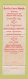 Matchbook Cover - Chanticleer Lodge Lookout Mountain TN Quality Motels