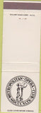 Matchbook Cover - Metropolitan Opera Club NYC?