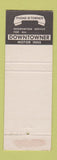 Matchbook Cover - Downtowner Motor Inns Kingsport TN