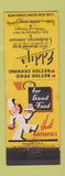 Matchbook Cover - Eddy's Chattanooga TN restaurant