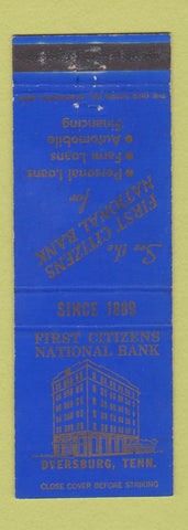 Matchbook Cover - First Citizens National Bank Dyersburg TN