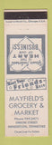 Matchbook Cover - Mayfield's Grocery Market Henderson TN