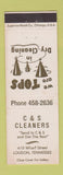 Matchbook Cover - C&S Cleaners Loudon TN