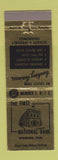 Matchbook Cover - First National Bank Lewisburg TN