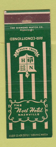 Matchbook Cover - Noel Hotel Nashville TN