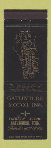 Matchbook Cover - Gatlinburg Motor Inn TN