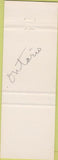 Matchbook Cover - Parkinson's Men's Clothes Leamington ON