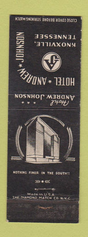 Matchbook Cover - Hotel Andrew Johnson Knoxville TN