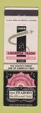 Matchbook Cover - Hotel Peabody Memphis TN