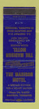 Matchbook Cover - Madison Motel Madison TN WEAR BLUE