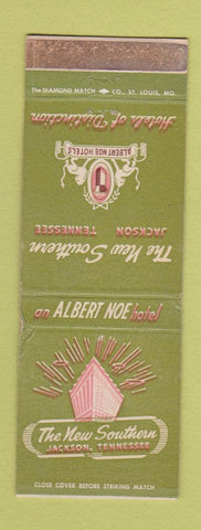 Matchbook Cover - New Southern Hotel Jackson TN WEAR