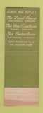 Matchbook Cover - New Southern Hotel Jackson TN WEAR