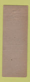 Matchbook Cover - Chic Club Milan TN WORN