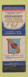 Matchbook Cover - LaSalle Brass Rail Memphis TN WORN