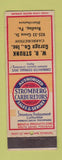 Matchbook Cover - Stromberg Carburetors WR Strunk Reading PA
