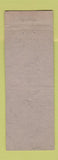Matchbook Cover - Mrs Daisy Bair Grocery Carlisle PA