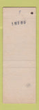 Matchbook Cover - The German Club Pottstown PA