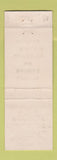 Matchbook Cover - Golden Arrow Motel  Shamokin Dam PA BLUE