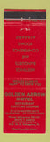 Matchbook Cover - Golden Arrow Motel  Shamokin Dam PA RED