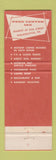 Matchbook Cover - Penn Center Inn Philadelphia PA