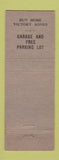 Matchbook Cover - Coleman Hotel Lewistown PA
