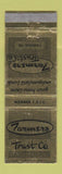 Matchbook Cover - Farmer Trust Carlisle PA