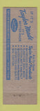 Matchbook Cover - Morning Glory Mattresses King Furniture San Antonio TX