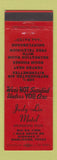 Matchbook Cover - Judy Lin Motel Harlingen TX